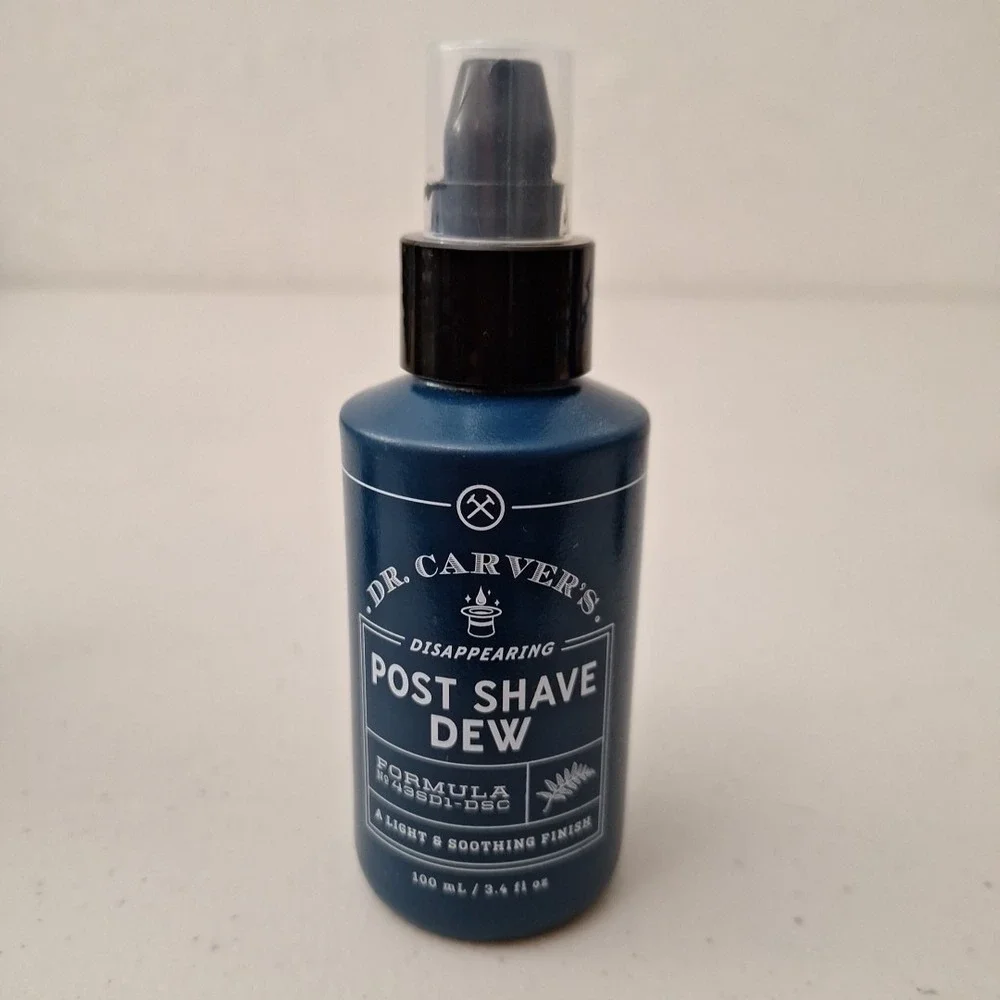 NEW SEALED Dr Carvers Shave Set Pre Scrub Shave Butter Post Shave Dew & 8 RAZORS